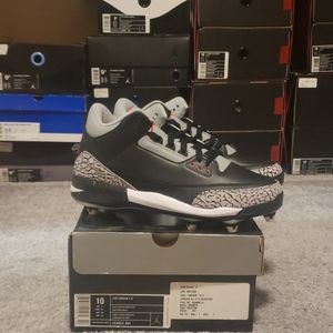 Jordan 3  cleats sz 10